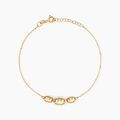 Bracelets sur Grenoble : Histoire d'Or Bracelet Alfsigr Or Jaune
