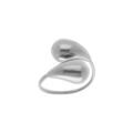 Bague ajustable en acier double goutte Artemare