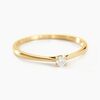 Histoire d'Or Bague Solitaire One Or Jaune Diamant
