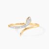 Histoire d'Or Bague Snake Or Jaune Diamant