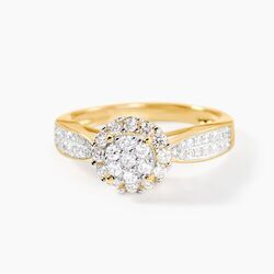 Histoire d'Or Bague Chou Or Jaune Diamant
