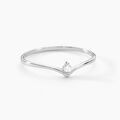 Histoire d'Or Bague Maye Or Blanc Diamant
