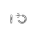Boucles d'oreille sur Artemare : Cr&eacute;oles en acier tube 4x16mm