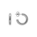 Boucles d'oreille sur Artemare : Cr&eacute;oles en acier tube 4x20mm
