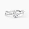 Histoire d'Or Bague Nusa Or Blanc Diamant