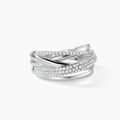 Histoire d'Or Bague Elodea Or Blanc Diamant