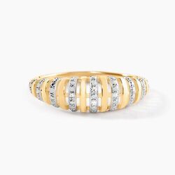 Histoire d'Or Bague Hamo Or Jaune Diamant