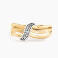 Histoire d'Or Bague Fedelma Or Jaune Diamant