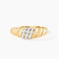 Histoire d'Or Bague Khadiga Or Jaune Diamant