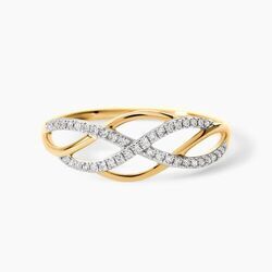 Histoire d'Or Bague Amara Or Jaune Diamant