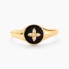 Histoire d'Or Bague Talisman Or Jaune Agate Diamant