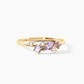 Histoire d'Or Bague Jardin Secret Or Jaune Am&eacute;thyste
