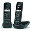 T&eacute;l&eacute;phone sans fil GIGASET SIEMENS GIGA AS 690 DUO NOIR