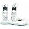T&eacute;l&eacute;phones Fixes sur Saint-Egr&egrave;ve : T&eacute;l&eacute;phone sans fil GIGASET SIEMENS GIGA AS 690 A DUO BLANC