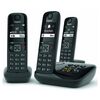 T&eacute;l&eacute;phone sans fil GIGASET SIEMENS GIGA AS 690 A TRIO NOIR