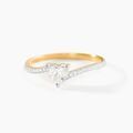 Histoire d'Or Bague Solitaire Or Jaune Sabeen Oxyde De Zirconium