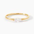 Histoire d'Or Bague Zineb Or Jaune Oxyde De Zirconium