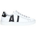 Baskets femme sur Grenoble : Baskets 12Ia TENNIS EN CUIR BLANCHE