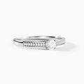 Histoire d'Or Bague Finella Platine Blanc Diamant