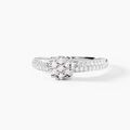 Histoire d'Or Bague Julia Platine Blanc Diamant