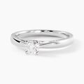 Histoire d'Or Bague Iris Platine Blanc Diamant