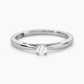 Histoire d'Or Bague Iris Platine Blanc Diamant