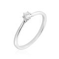 Histoire d'Or Bague Athena Platine Blanc Diamant