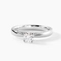 Histoire d'Or Bague Iris Platine Blanc Diamant