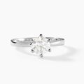 Histoire d'Or Bague Athena Platine Blanc Diamant