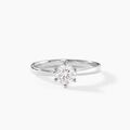 Histoire d'Or Bague Athena Platine Blanc Diamant
