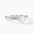 Histoire d'Or Bague Athena Platine Blanc Diamant