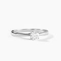 Histoire d'Or Bague Aphrodite Ld Platine Blanc Diamant Synth&eacute;tique