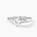 Histoire d'Or Bague Natalia Ld Platine Blanc Diamant Synth&eacute;tique
