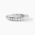 Histoire d'Or Alliance Rhea Ld Platine Blanc Diamant Synth&eacute;tique