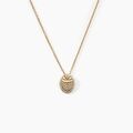 Colliers sur Grenoble : Histoire d'Or Collier Dixie Plaqu&eacute; Or Dor&eacute; Oxyde De Zirconium