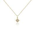 Colliers sur Grenoble : Histoire d'Or Collier Bobbie Plaqu&eacute; Or Jaune Oxyde De Zirconium