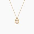 Histoire d'Or Collier Loetitia Plaqu&eacute; Or Jaune Oxyde De Zirconium
