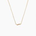 Histoire d'Or Collier Myrrhe Plaqu&eacute; Or Jaune Oxyde De Zirconium