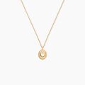 Colliers sur Grenoble : Histoire d'Or Collier Solaria Plaqu&eacute; Or Jaune Oxyde De Zirconium