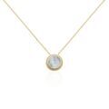 Histoire d'Or Collier Alyhana Plaqu&eacute; Or Jaune Nacre