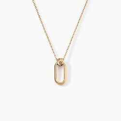 Histoire d'Or Collier Infinitude Plaqu&eacute; Or Dor&eacute;
