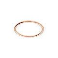 Bracelets sur Artemare : Bracelet en acier jonc massif dor&eacute; rose tube ovale articul&eacute; diam&egrave;tre 62x55.5mm interieur