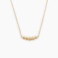 Histoire d'Or Collier Golden Beans Plaque Or Jaune