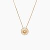 Histoire d'Or Collier Rosae Plaque Or Jaune