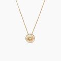 Colliers sur Grenoble : Histoire d'Or Collier Rosae Plaque Or Jaune