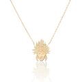 Histoire d'Or Collier Plaque Or Jaune