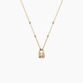Histoire d'Or Collier Forever Plaqu&eacute; Or Jaune
