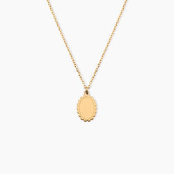 Histoire d'Or Collier Deepali Plaqu&eacute; Or Jaune