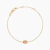 Histoire d'Or Bracelet Vintage Love Plaque Or Jaune Quartz