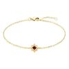 Histoire d'Or Bracelet Bobbie Plaqu&eacute; Or Jaune Oxyde De Zirconium